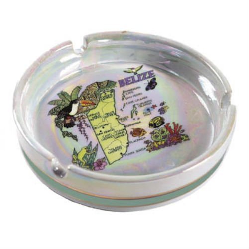 Belize Porcelain Ashtray 5"
