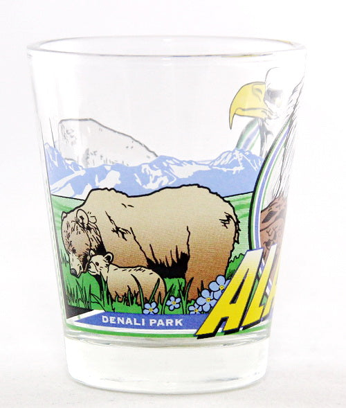 Alaska 3 View Shot Glass jks