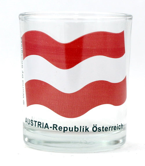 Austria Flag Shot Glass