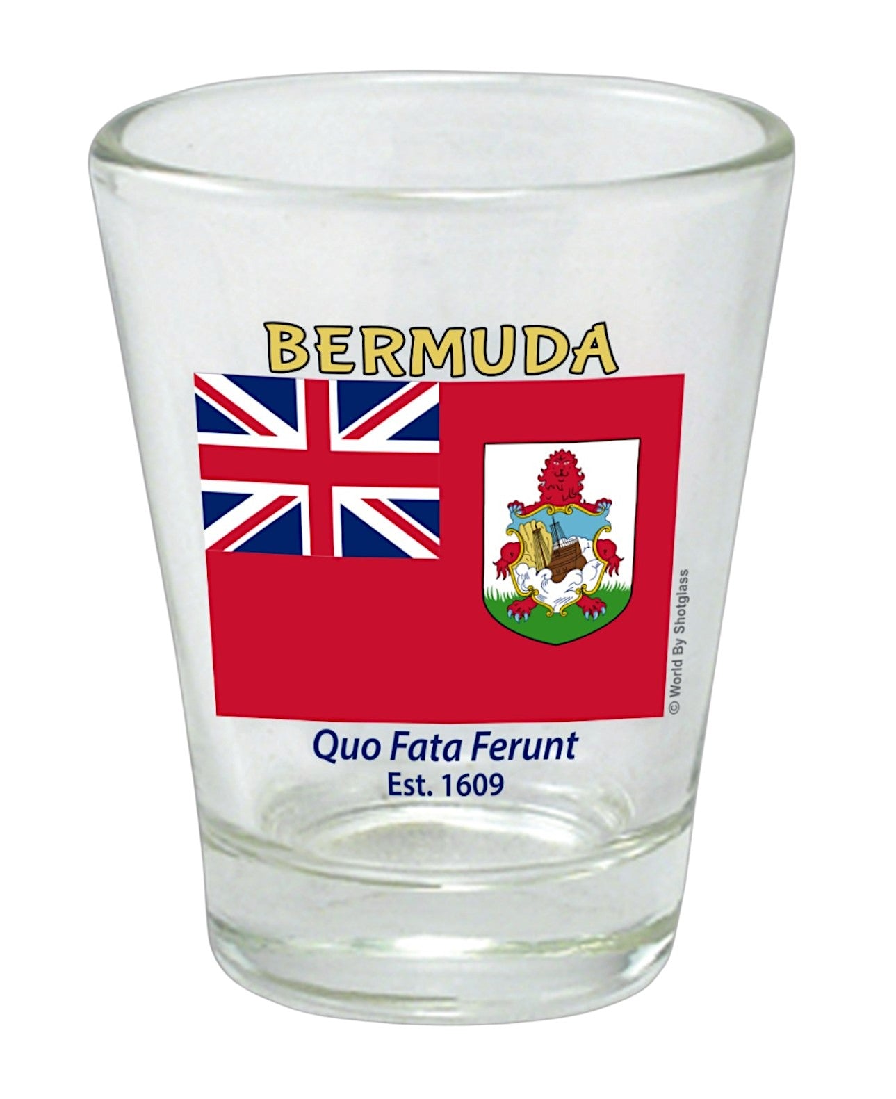 Bermuda Flag Shot Glass