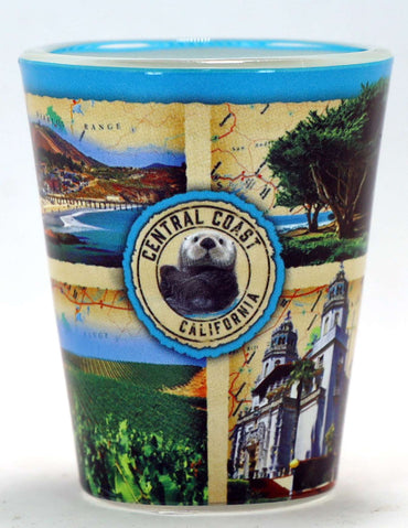 California Central Coast Scrapbook Shot Glass