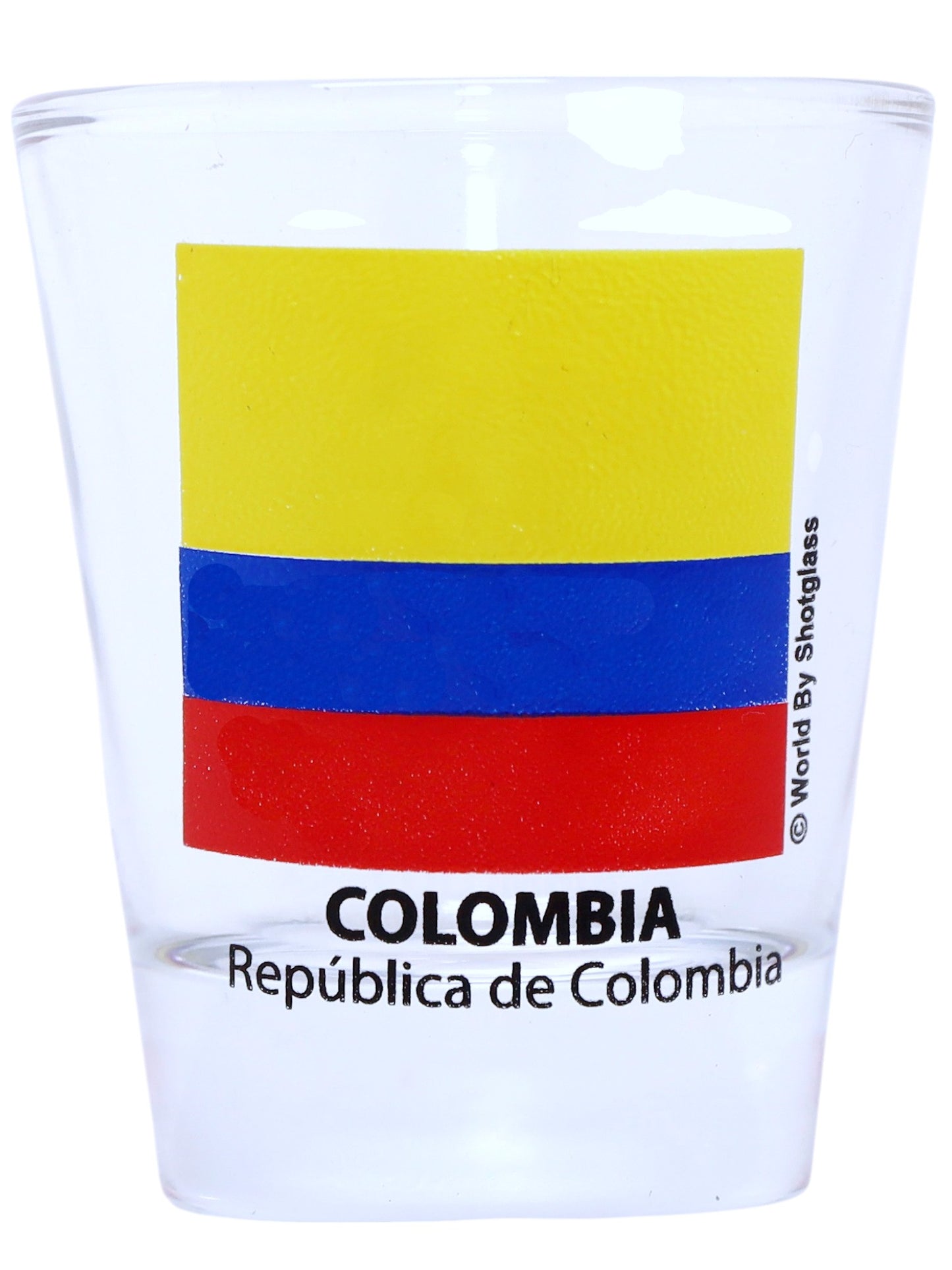 Colombia Flag Shot Glass