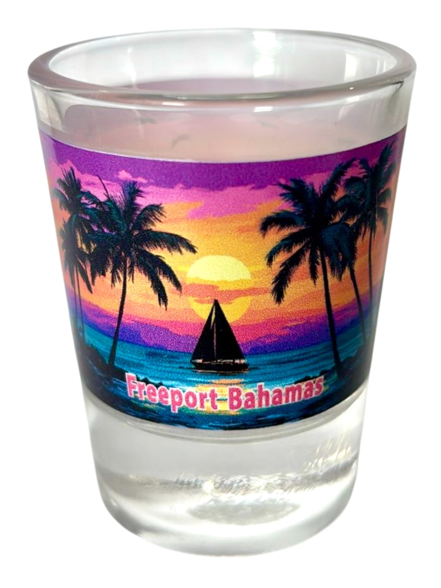 Freeport Bahamas Shot Glass