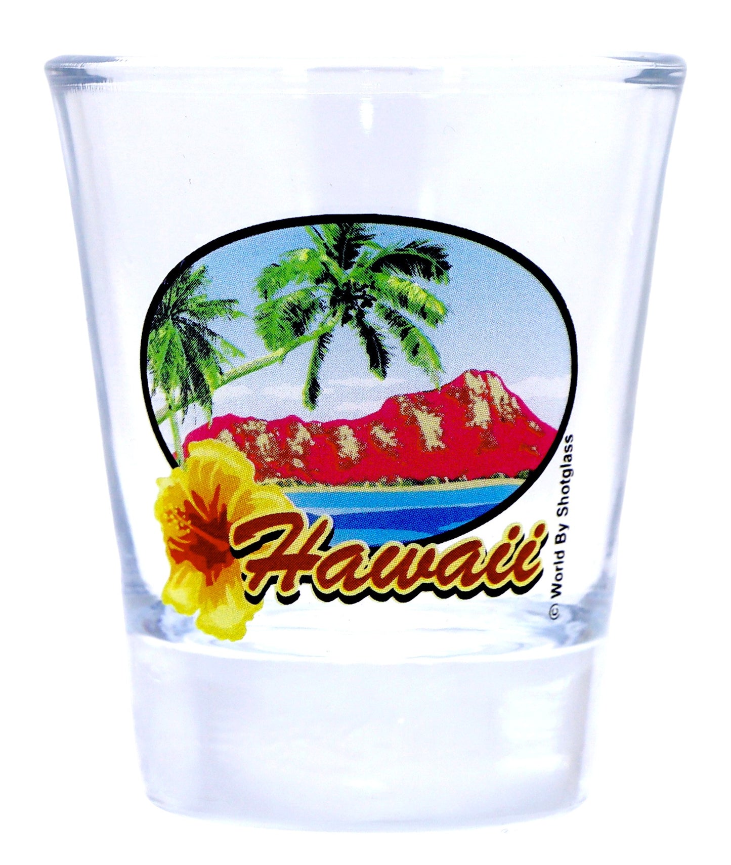 Hawaii Beachfront View Shot Glass