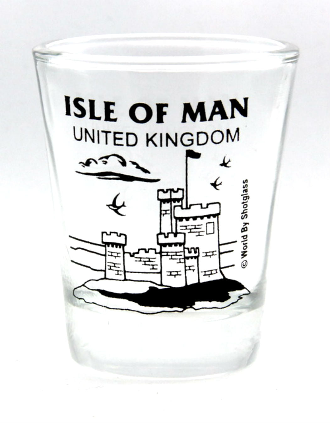 Isle Of Man United Kingdom Tower Of Refuge Shot Glass