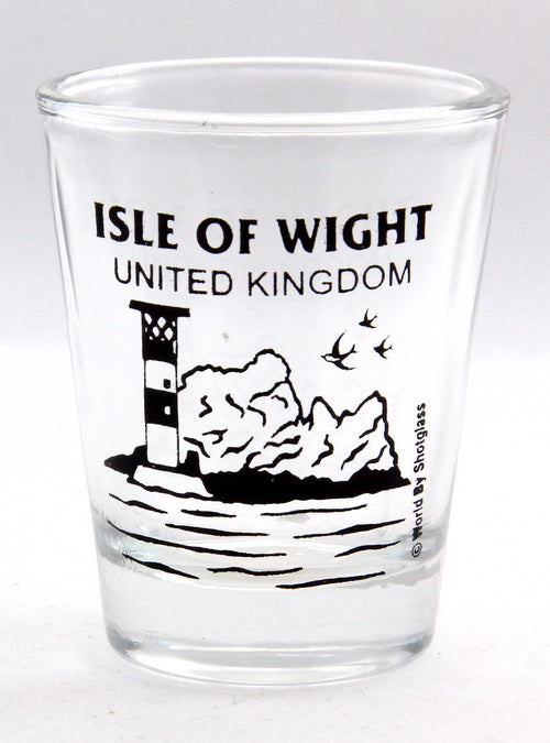 Isle Of Wight United Kingdom Harbor View Shot Glass