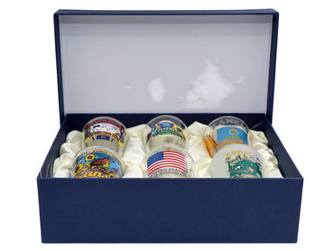 Kansas United States USA Souvenir Boxed Shot Glass Set (Set of 6)