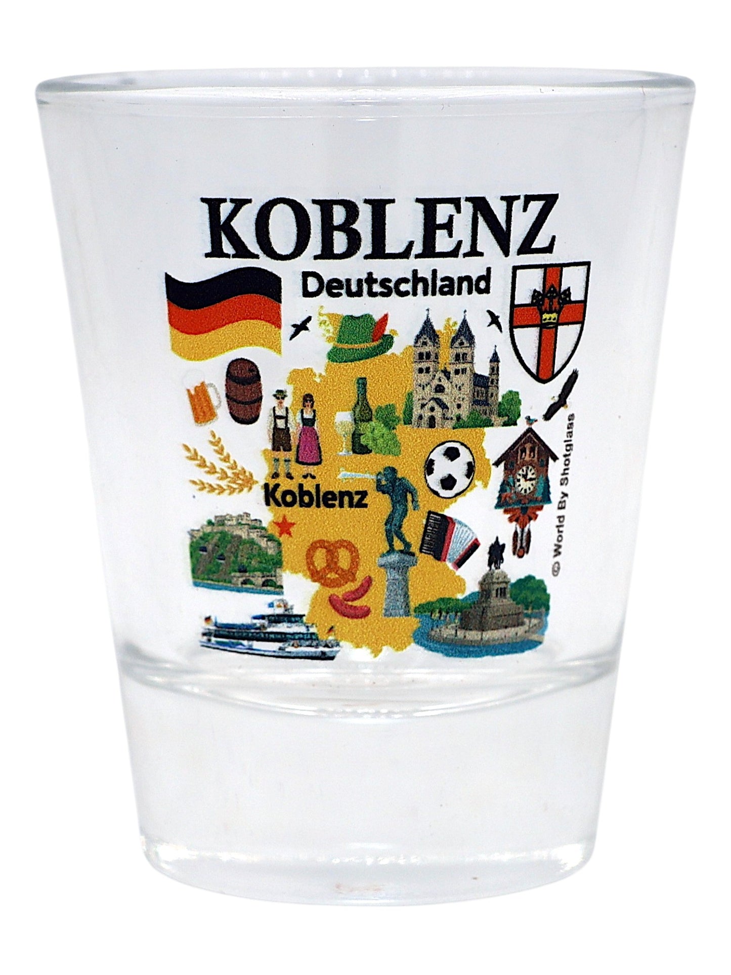 Koblenz Germany Great German Cities Collection Shot Glass