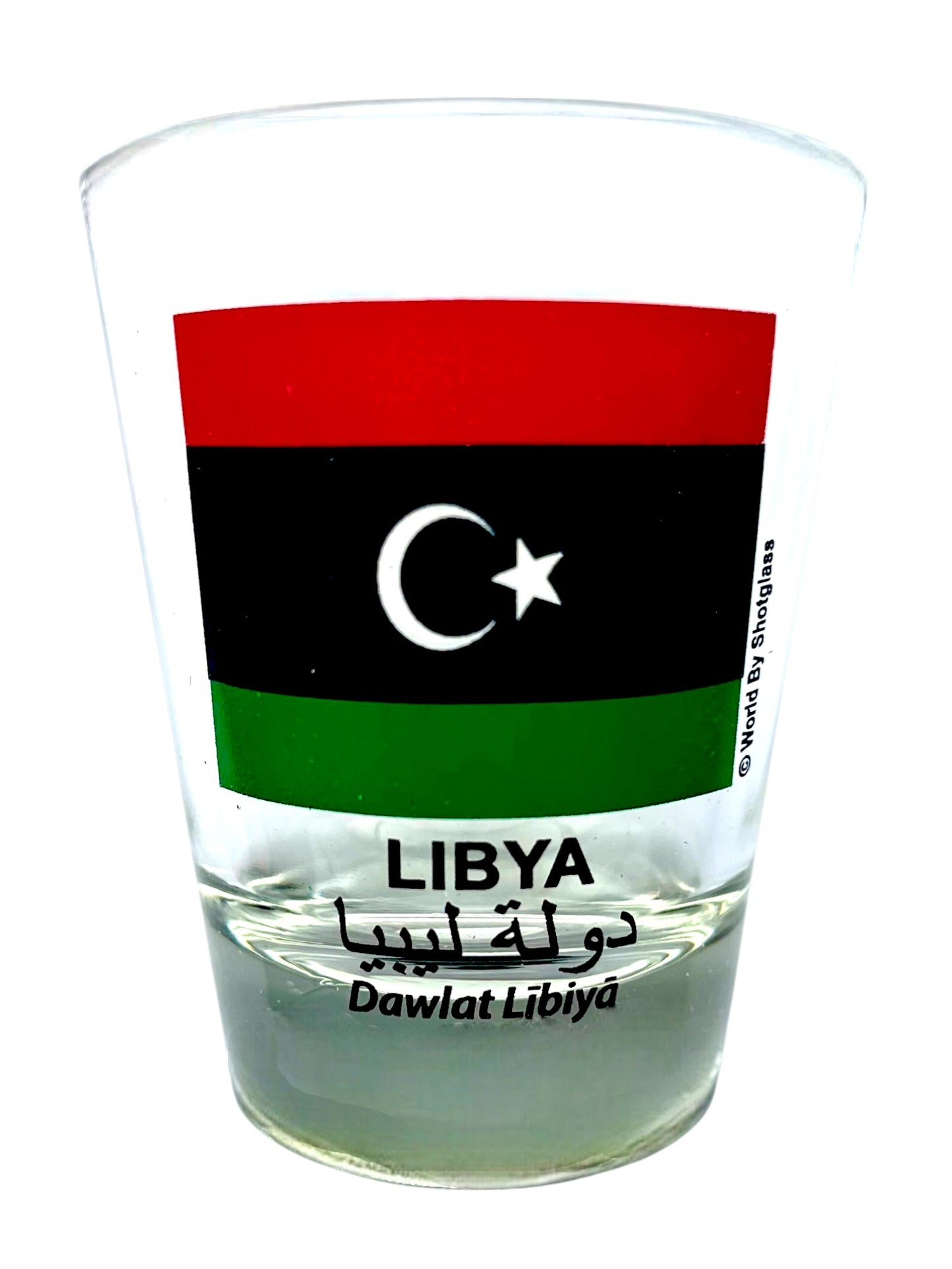 Libya Flag Shot Glass