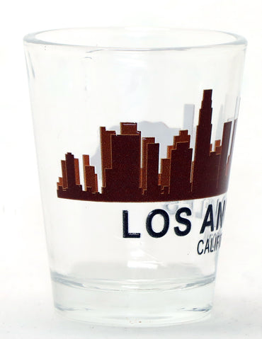 Los Angeles California Sunset Skyline Classic Design Shot Glass