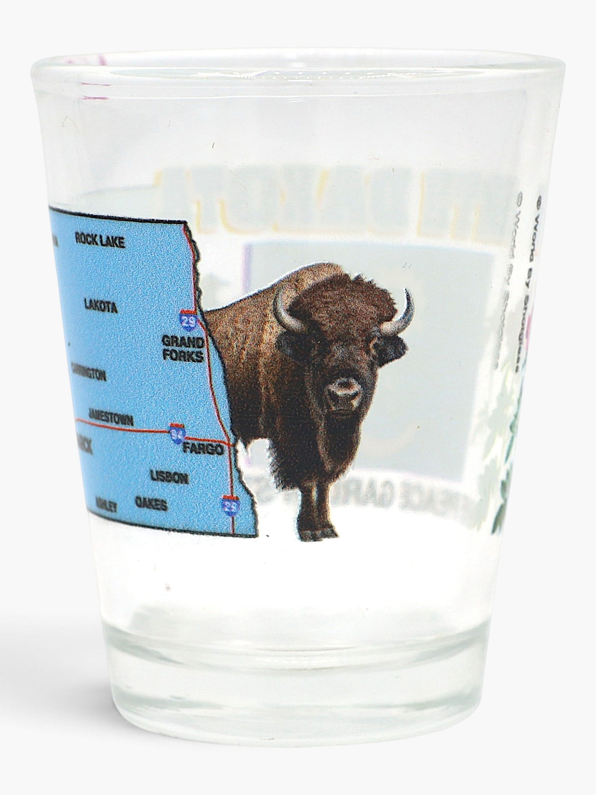 North Dakota The Peace Garden State All-American Collection Shot Glass