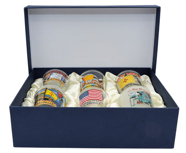 New Mexico United States USA Souvenir Boxed Shot Glass Set (Set of 6)