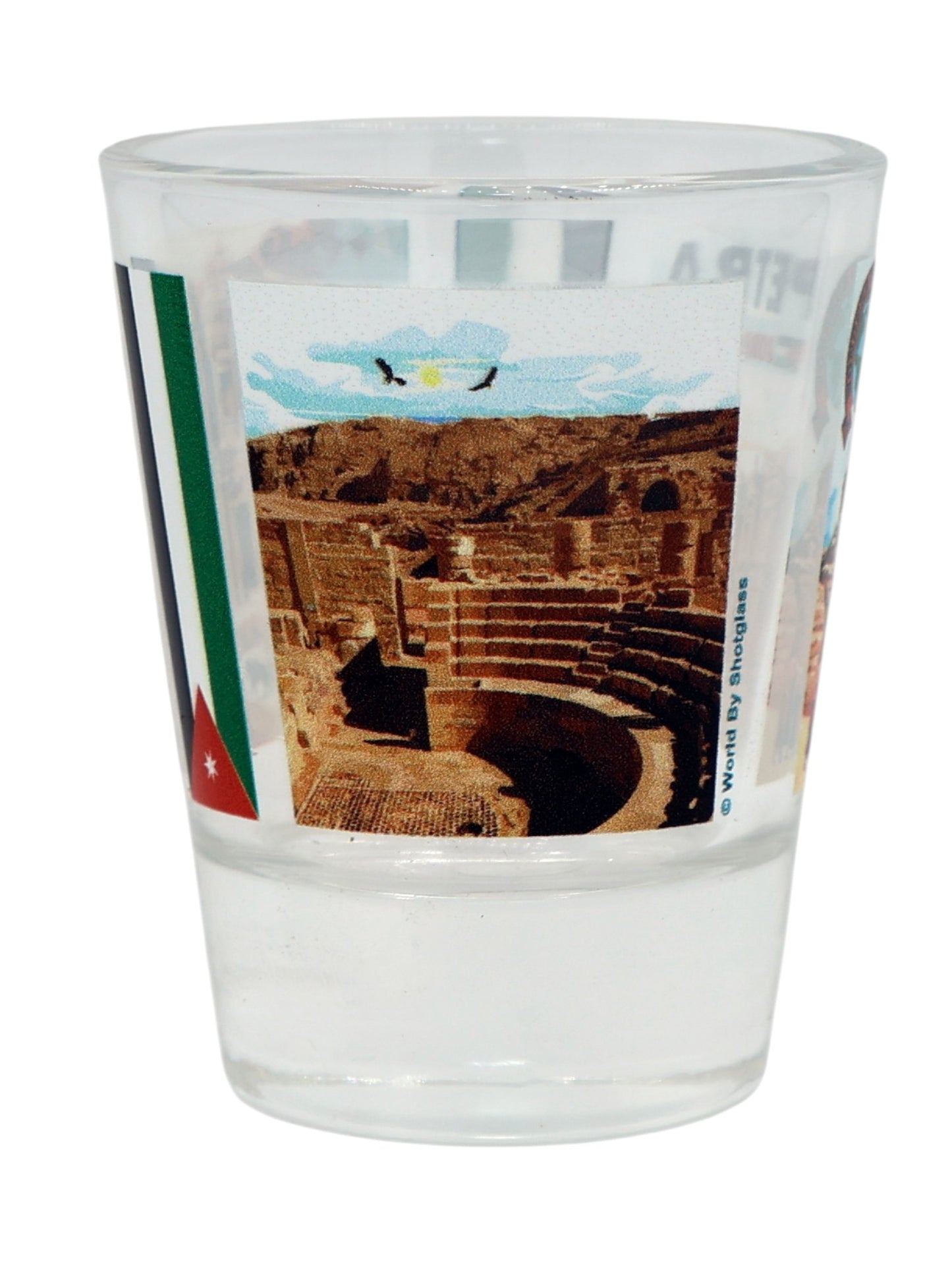 Petra Jordan Wonders of the World Collection Shot Glass