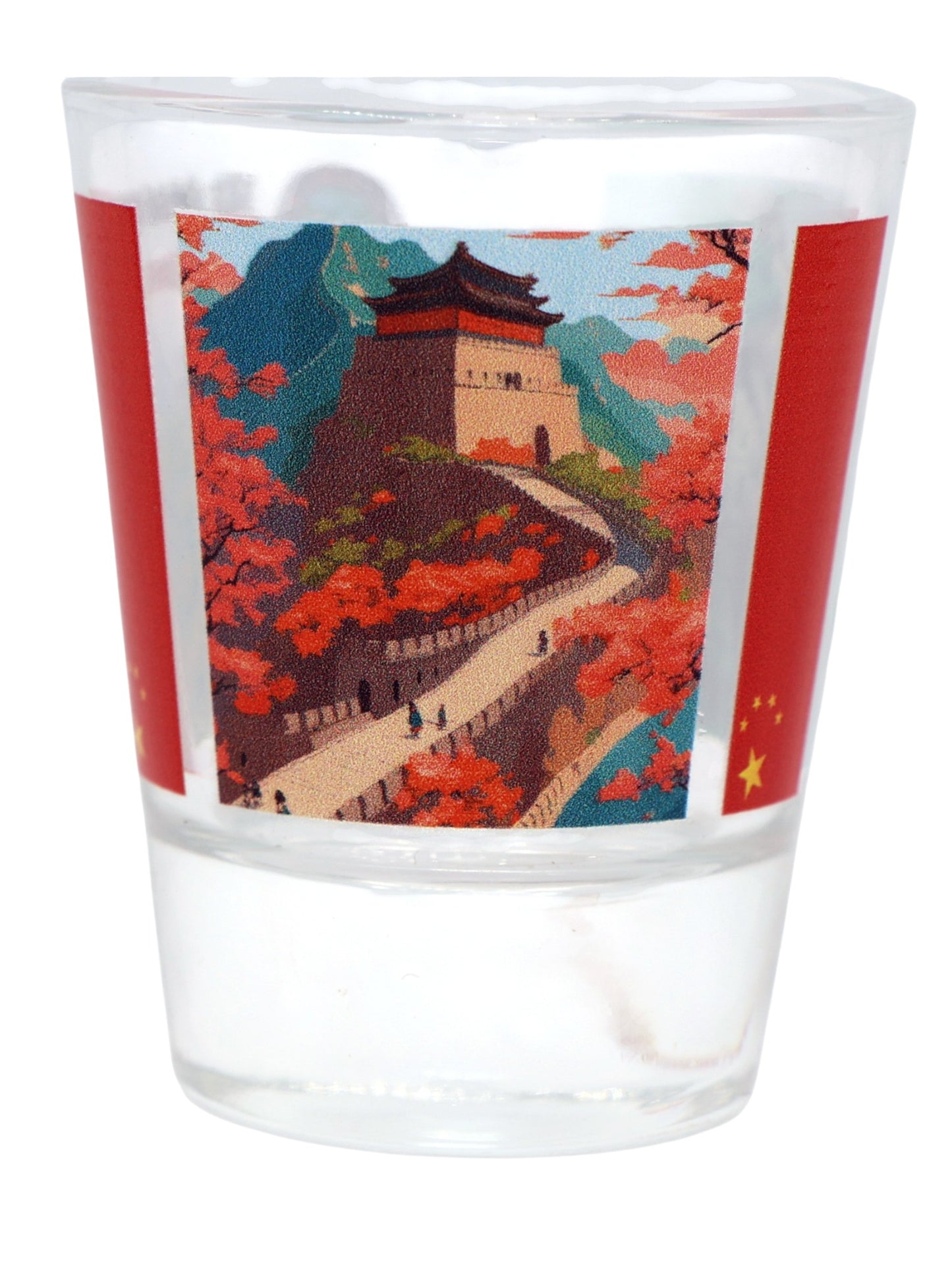 The Great Wall Of China Wonders of the World Collection Shot Glass