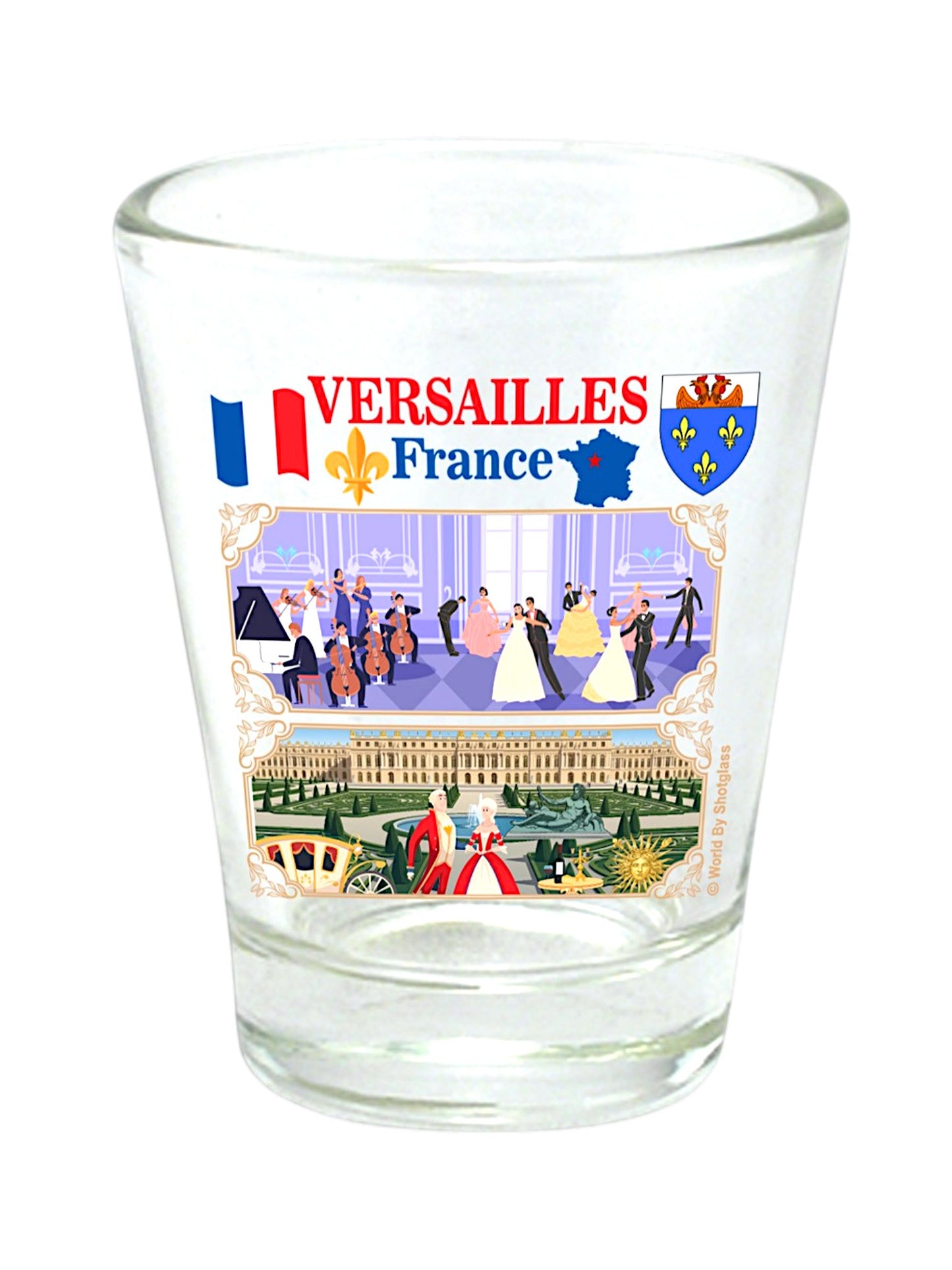 Versailles France Great French Cities Collection Shot Glass