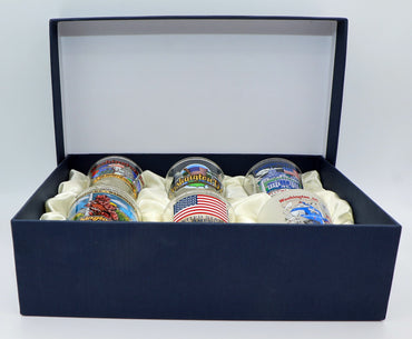 Washington DC United States USA Souvenir Boxed Shot Glass Set (Set of 6)