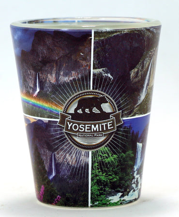 Yosemite California National Park 8 Windows Shot Glass