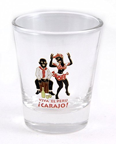 Peru Viva El Peru Carajo Shot Glass