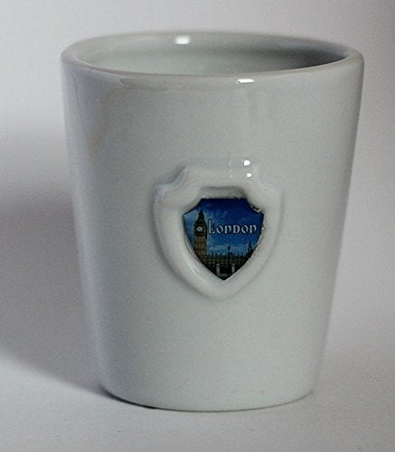 London England Big Ben Ceramic Shot Glass