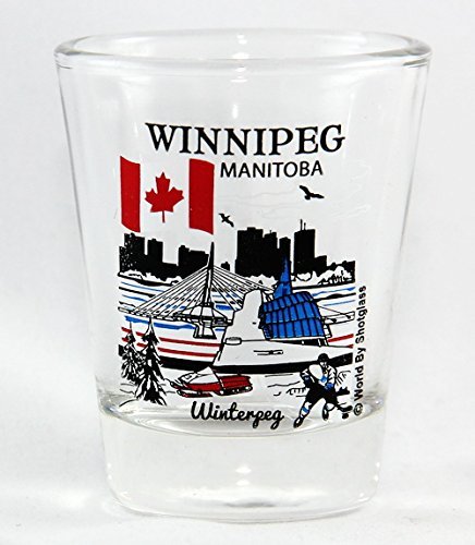 Winnipeg Manitoba Canada Great Canadian Cities Collection Shot Glass