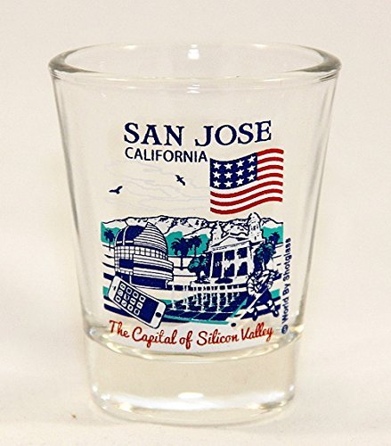 San Jose California Great American Cities Collection Shot Glass