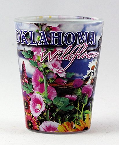 Oklahoma Wild Flower Full Coverage Shot Glass rtp