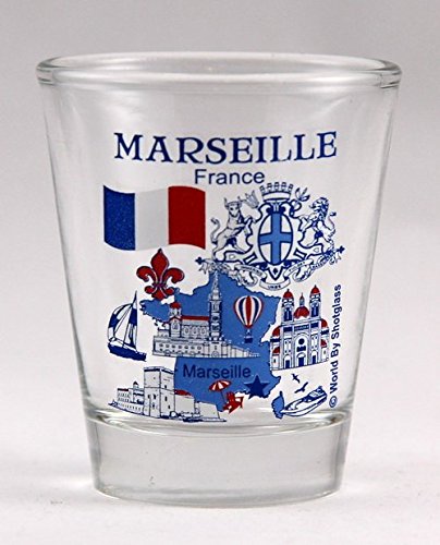 Marseille France Great French Cities Collection Shot Glass