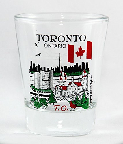 Toronto Ontario Canada Great Canadian Cities Collection Shot Glass
