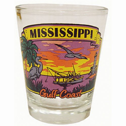 Mississippi Gulf Coast Shot Glass