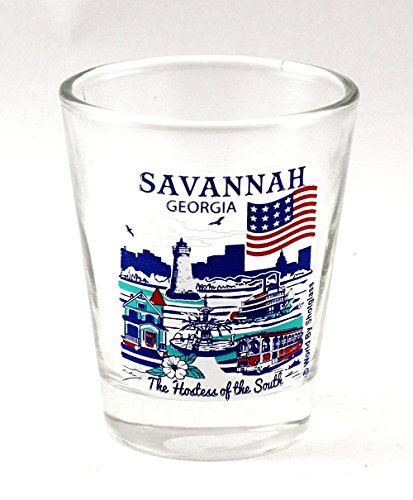 Savannah Georgia Great American Cities Collection Shot Glass