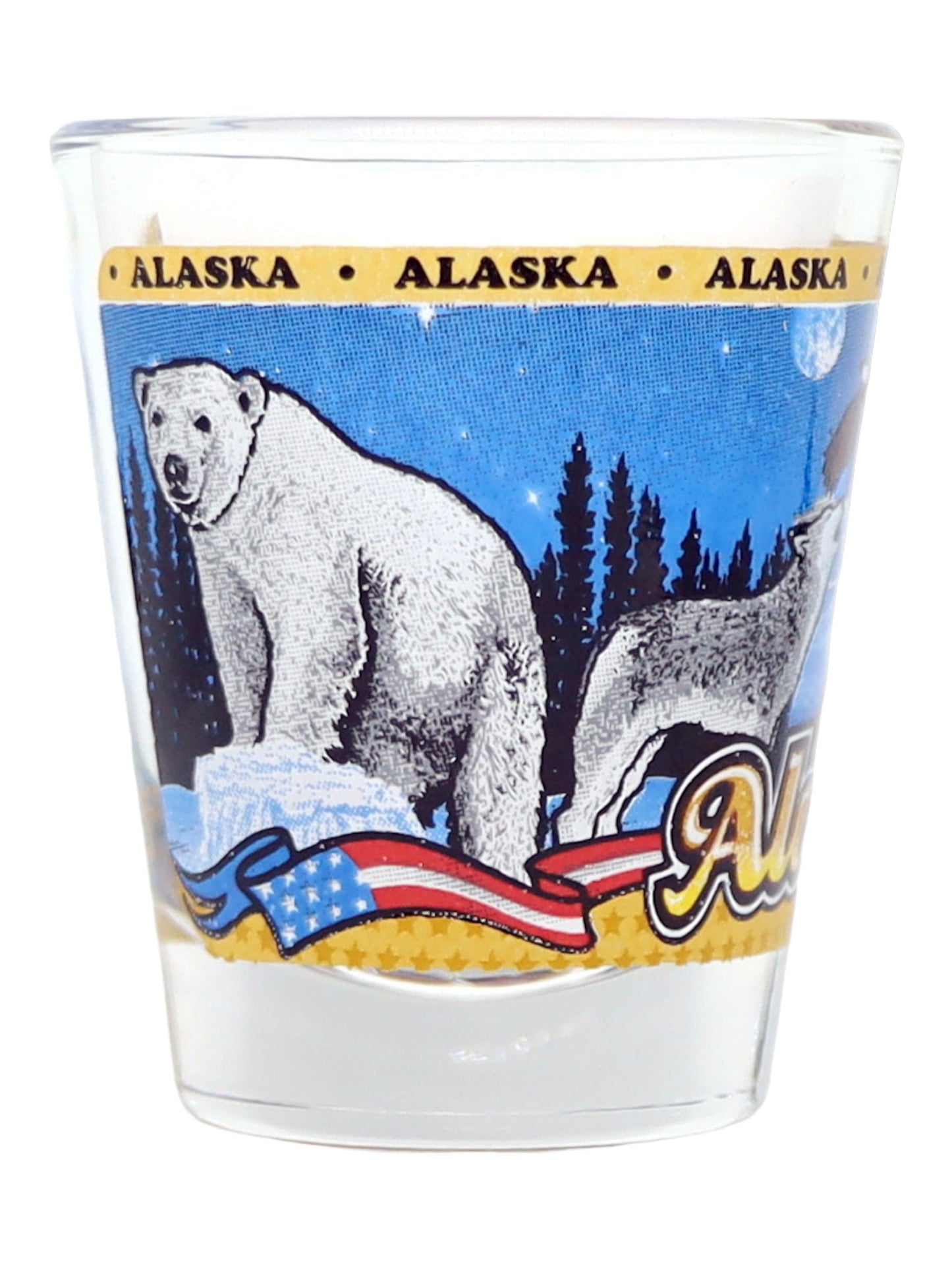 Alaska State Wraparound Shot Glass