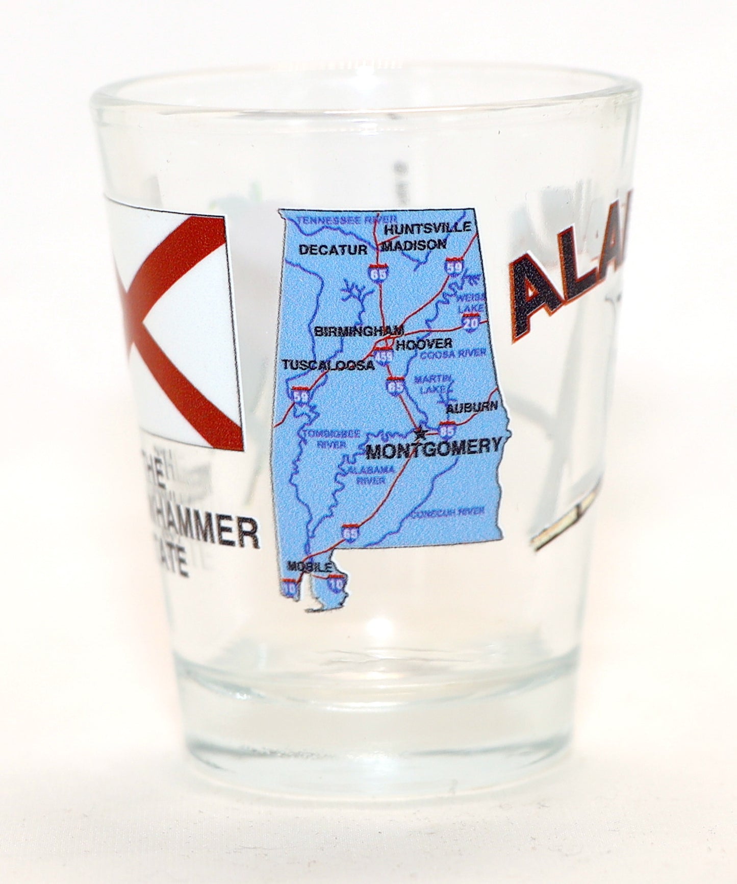 Alabama The Yellowhammer State All-American Collection Shot Glass