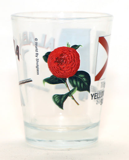 Alabama The Yellowhammer State All-American Collection Shot Glass