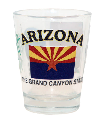 Arizona United States USA Souvenir Boxed Shot Glass Set (Set of 6)