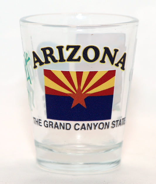 Arizona The Grand Canyon State All-American Collection Shot Glass