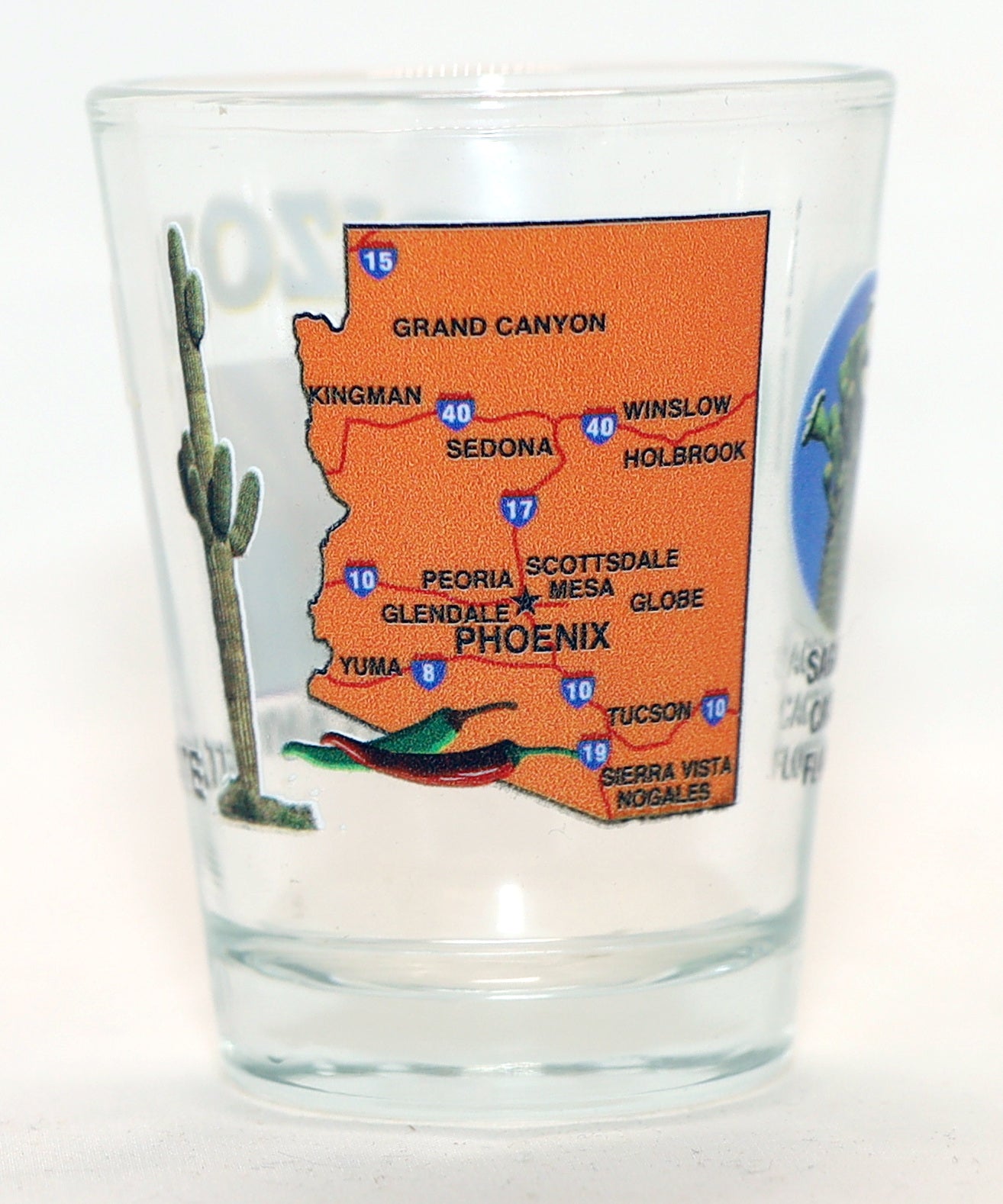 Arizona The Grand Canyon State All-American Collection Shot Glass