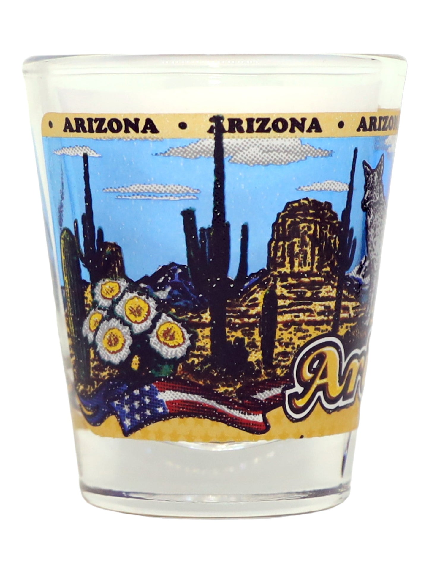 Arizona State Wraparound Shot Glass