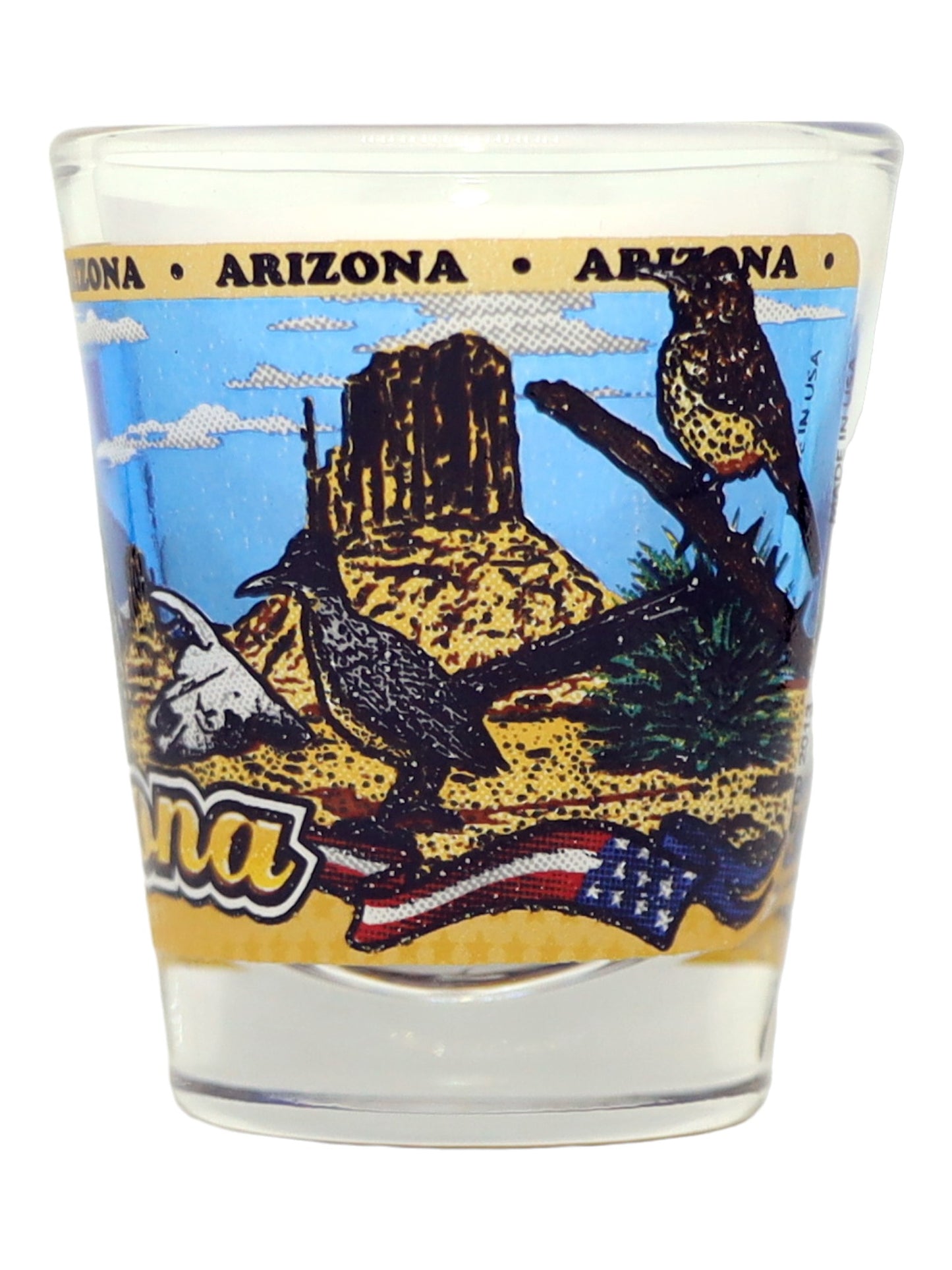 Arizona State Wraparound Shot Glass