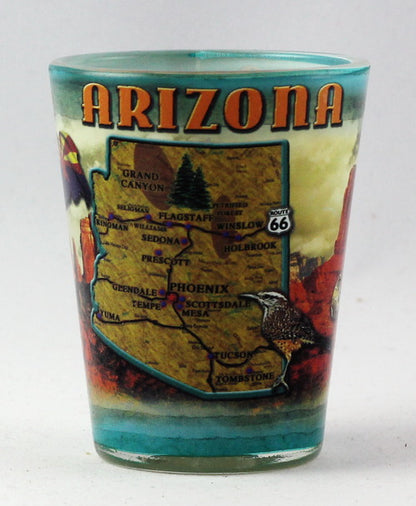 Arizona State Collage Shot Glass rtp
