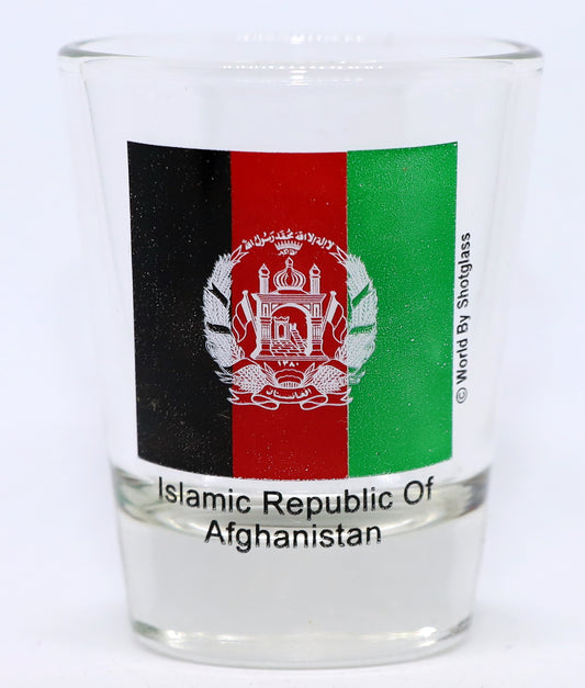 Afghanistan Flag Shot Glass