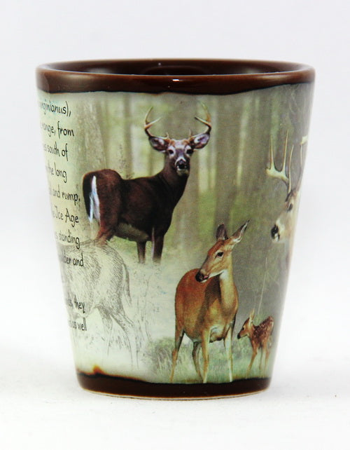 Alabama Full Wrap Deer Shot Glass