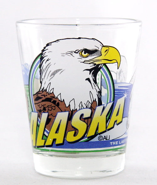 Alaska 3 View Shot Glass jks