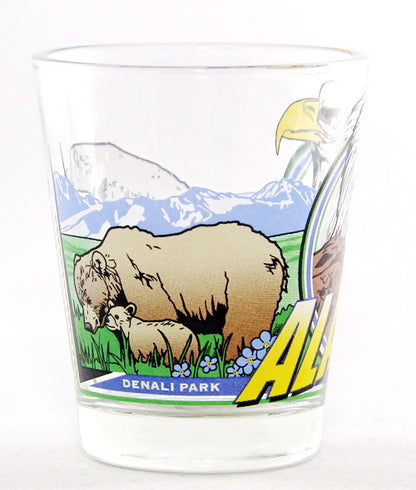 Alaska 3 View Shot Glass jks