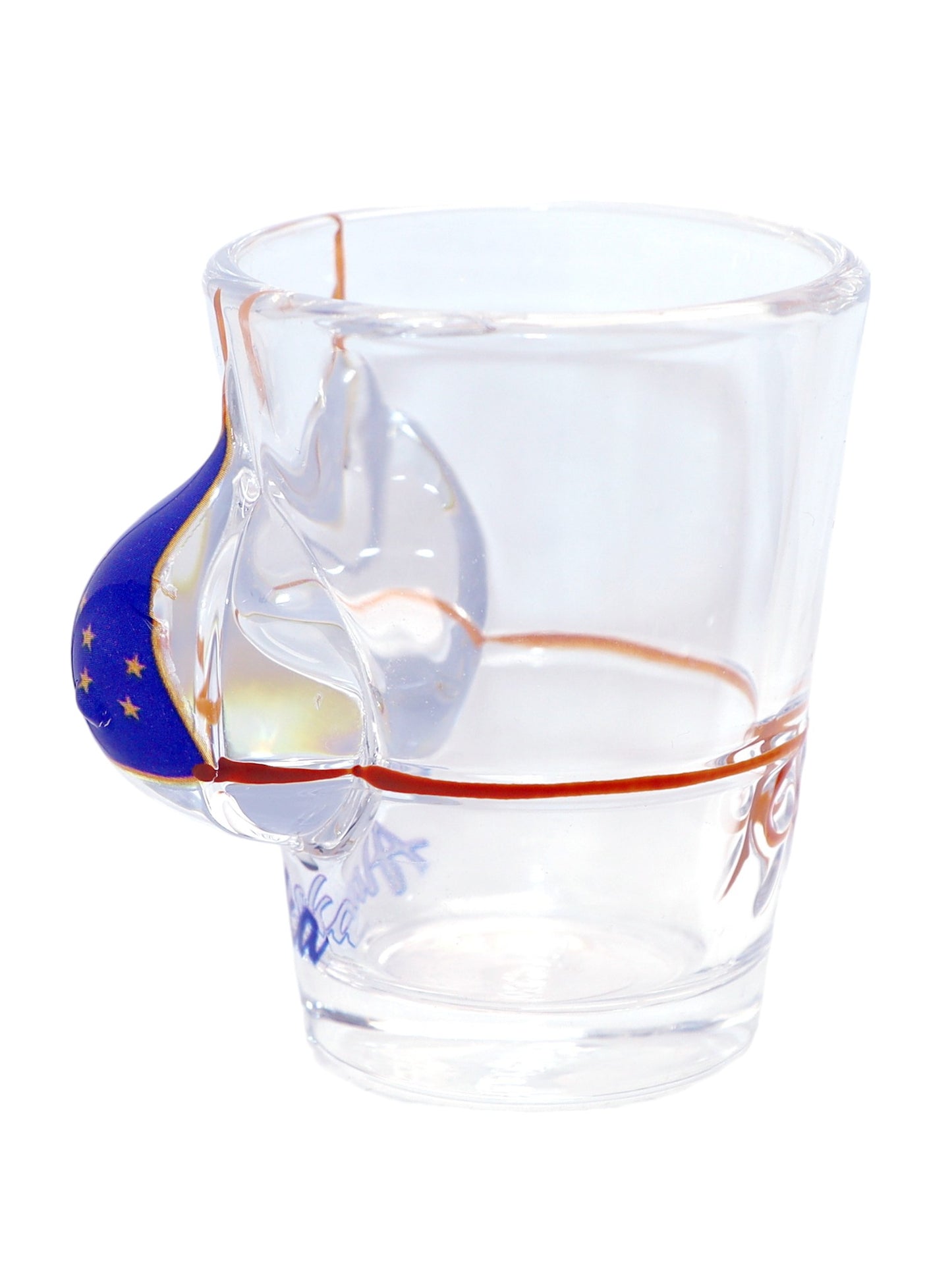 Alaska Flag Bikini Bust 3D Shot Glass