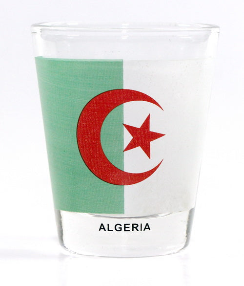 Algeria Flag Shot Glass