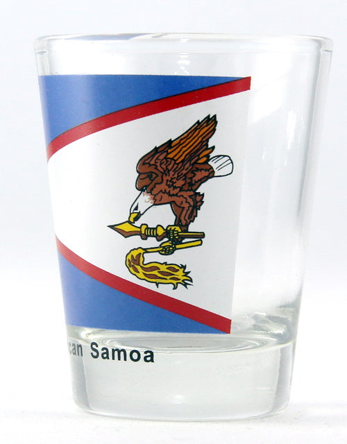 American Samoa Flag Shot Glass