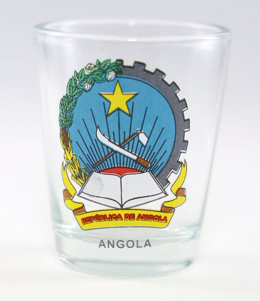 Angola Coat Of Arms Shot Glass