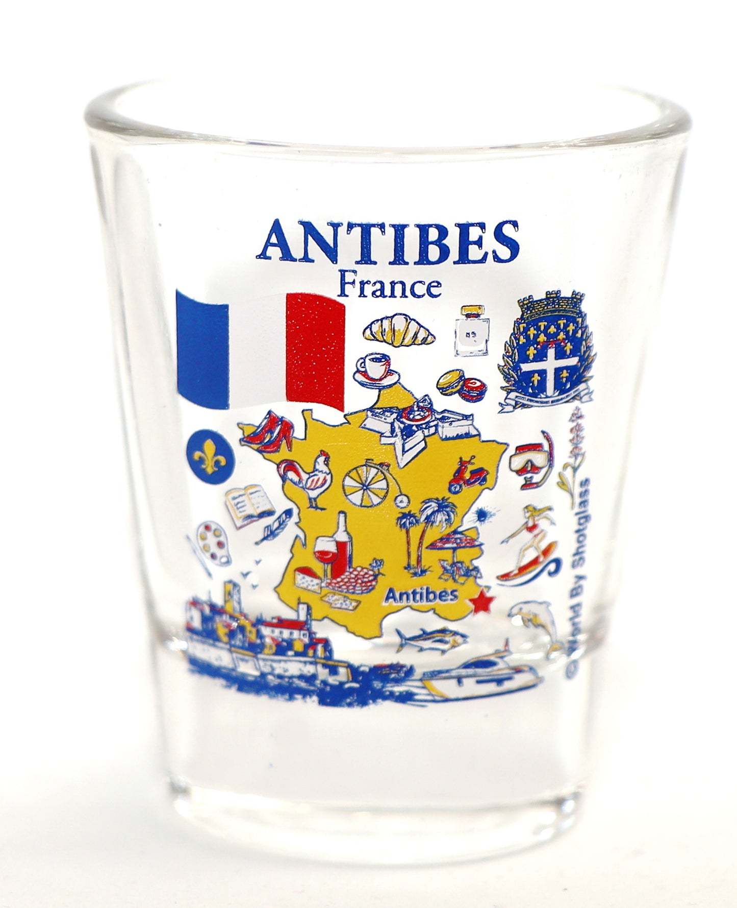 Antibes France Great French Cities Collection Shot Glass