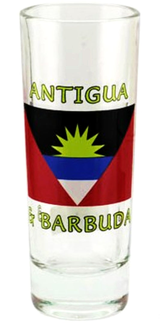 Antigua & Barbuda Flag Shooter Shot Glass