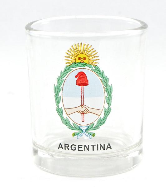 Argentina Coat Of Arms Shot Glass